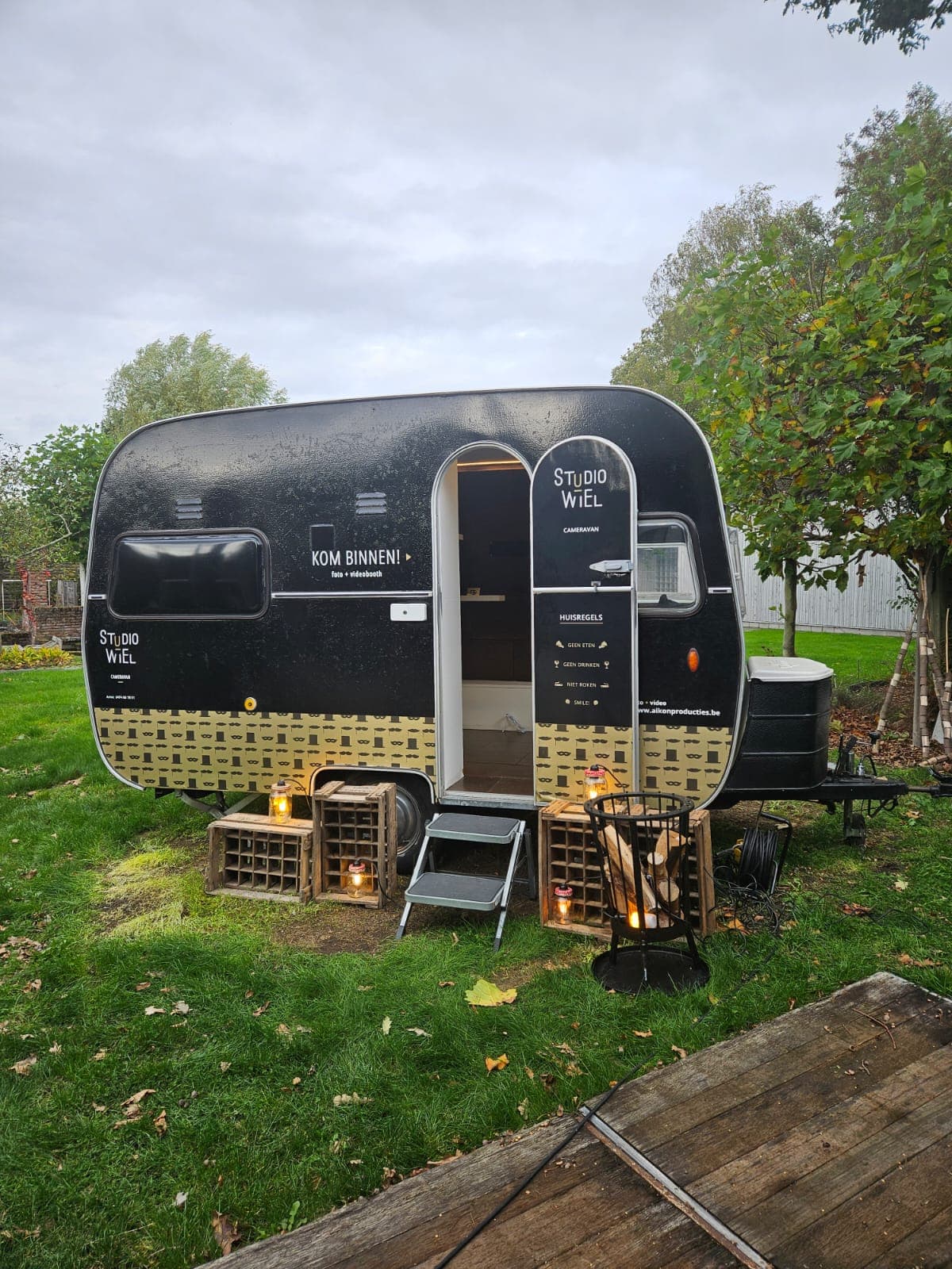 Studio Wiel caravan fotostudio